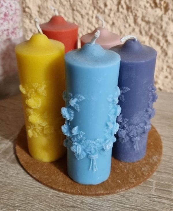 Bougie aux roses
