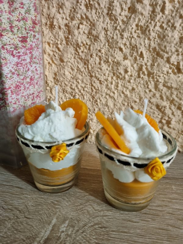 Coupe Orange chantilly
