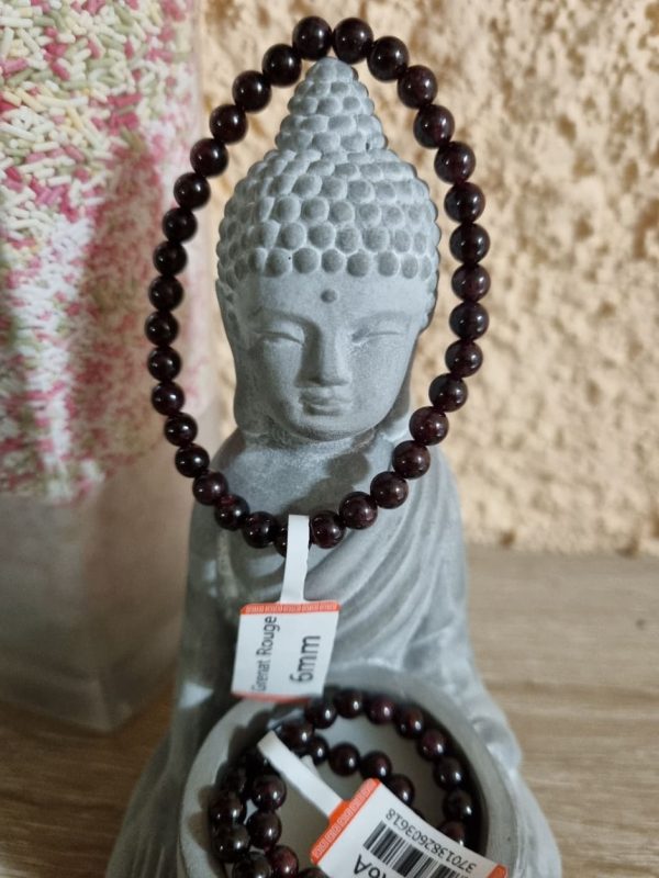 Bracelet Grenat Rouge