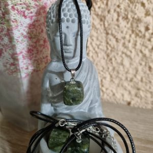 Pendentif Pierre Roulée Jade