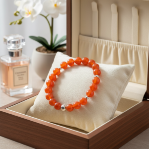 🧡 bracelet cornaline – Énergie & motivation 🧡