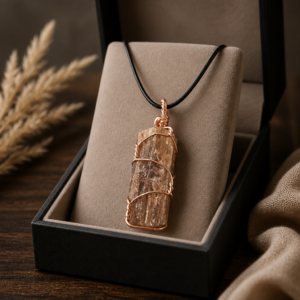 collier aragonite d’espagne – stabilité & Énergie positive