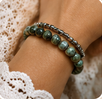 ✨ bracelet en turquoise africaine – Équilibre & sérénité ✨ bracelet en turquoise africaine – Équilibre & sérénité