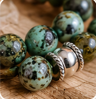 ✨ bracelet en turquoise africaine – Équilibre & sérénité ✨ bracelet en turquoise africaine – Équilibre & sérénité