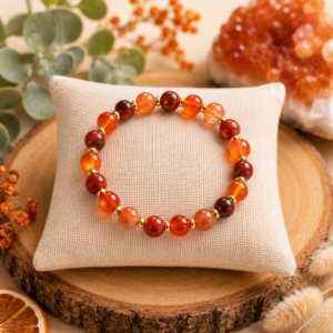 🔥bracelet en pierres naturelles🔥 Énergie & motivation