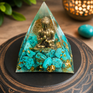 orgonite turquoise – bouddha