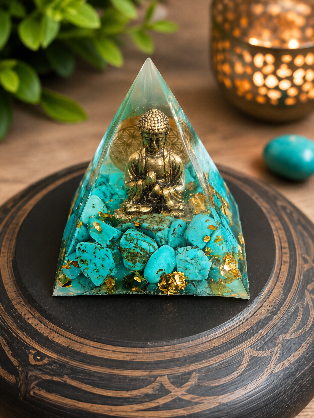 orgonite turquoise – bouddha orgonite turquoise – bouddha
