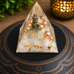 orgonite quartz blanc – bouddha