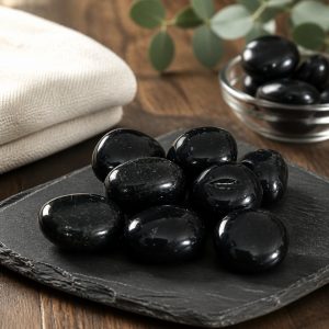 obsidienne dorée – pierre roulée naturelle
