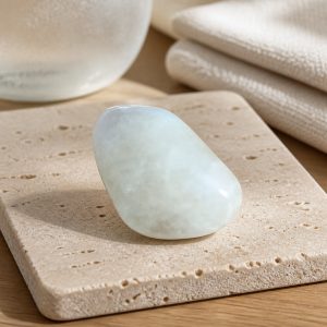 quartz laiteux – pierre roulée naturelle